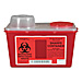 Unimed Sharps 4qt Chimney Top Container