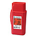 Unimed Portable Sharps 1 Quart Flip-top Container