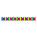 Trend Rainbow Plaid Board Trimmers