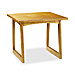 Safco 7962MO Corner Table, 23'' x 23'' x 20'', Medium Oak, SAF7962MO, SAF 7962MO