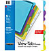 Acco/Wilson Jones 55082 Student Dividers, w/ Pockets, 3-HP, 5-Tab, Letter, Assorted, WLJ55082, WLJ 55082