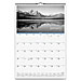 Visual Organizer Black/White Monthly Wall Cal