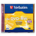 Verbatim 4.7GB Branded DVD+RW Rewritable