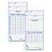 Acroprint 099110000 Time Cards, Weekly/BiWeekly, English, 250/PK, ACP099110000, ACP 099110000