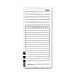 Acroprint 099111000 Time Card, Fits ES1000 Totalizing Payroll Recorder, 100/PK, ACP099111000, ACP 099111000