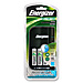 Eveready CH15MNCP4 Battery Charger, Charges 4 AA or 4 AAA Batteries in 30 Min., EVECH15MNCP4, EVE CH15MNCP4