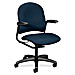 HON 4221BK19T Mgr. Mid-Back Chair, w/ Arms, 25-3/4'' x 26-5/8'' x 41-1/4'', Iron, HON4221BK19T, HON 4221BK19T