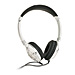 Compucessory 55228 Deluxe Stereo Audio Headset, 8-1/2' Cord, Black/Silver, CCS55228, CCS 55228