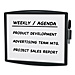 Fellowes 75905 Dry-erase Board, w/Mrkr Hldr/Eraser, 15-3/8'' x 3/4'' x 13-1/8'', GPHT, FEL75905, FEL 75905