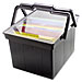 Advantus TLF2B Portable File, Letter/Legal, 14'' x 17'' x 11'', Black, AVTTLF2B, AVT TLF2B