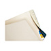 Tabbies 55990 Cov'R'Tab Color Code Cover, 8'' x 2-1/2'', 50/PK, Manila, TAB55990, TAB 55990
