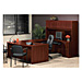 Basyx BL2101NN Rectangular Desk Shell, 72'' x 36'' x 29'', Mahogany, BSXBL2101NN, BSX BL2101NN