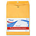 Mead 76012 Clasp Envelopes, Heavyweight, 9'' x 12'', Brown Kraft, MEA76012, MEA 76012