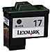 Lexmark 10N0217 Ink Cartridge, 205 Page Yield, Black, LEX10N0217, LEX 10N0217