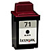 Lexmark 15M2971 Inkjet Black Cartridge, For X4270/X4250, 190 Page Yield, LEX15M2971, LEX 15M2971