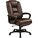 Office Star EX51624 Exec. High-Back Chair, 26-1/2'' x 31-1/2'' x 46-1/4'', Leather, BY, OSPEX51624, OSP EX51624