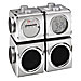 Special Flyer Merchandise CCUBE Desktop Am/FM Radio, Alarm and Snooze Button, Metallic Case, SPECCUBE, SPE CCUBE