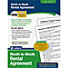 Socrates Media LF255 Monthly Rental Agreement Form, Month-Month Basis Rental, SOMLF255, SOM LF255