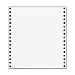 Tops 5509 Computer Paper, 1-Part, Plain, 20 lb, 9-1/2'' x 11'', 2700 Sheets, WE, TOP5509, TOP 5509