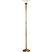 Ledu L9003 Antique Floor Lamp, Torchiere, Alabaster Shade, 68-1/2''H, Brass, LEDL9003, LED L9003