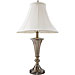 Ledu L9002 Antique Table Lamp, Uses 3-Way Bulb, 27-3/4''H, Brass, LEDL9002, LED L9002