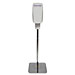 Gojo 2423DS Sanitizer Station, Refillable, 1200 ml Capacity, Chrome, GOJ2423DS, GOJ 2423DS