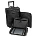 US Luggage B1914 Computer Traveler, Adjustable, 14-1/2'' x 10-1/4'' x 21-3/4'', Black, USLB1914, USL B1914