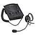 Compucessory 55252 Amplifier, w/Over the Ear Headset Kit, 3.5mm Plug, 7'4'' Cord, BK, CCS55252, CCS 55252