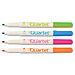 Quartet 51659542Q Dry-Erase Marker, Bullet Tip, Low-odor, 4/PK, Neon Assorted, QRT51659542Q, QRT 51659542Q