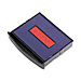 COSCO 065374 Pad, Replacement For 2200/2300 Dater, Red and Blue, COS065374, COS 065374