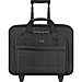 US Luggage B1004 Computer Rolling Case, 2 Fan Files, 16-1/2'' x 6-1/2'' x 10'', Black, USLB1004, USL B1004