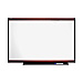 Quartet TE544M Total Erase Dry-Erase Board, 4'x3', Mahogany Frame, QRTTE544M, QRT TE544M