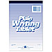 Roaring Spring Paper 63036 Writing Tablet, 6'' x 9'', 100 Sheets, Plain, White, ROA63036, ROA 63036