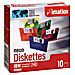 Imation 3-1/2" PC Formatted Neon Diskettes