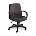Safco 6301BG Managerial Mid-Back Chair, 27'' x 27'' x 37-42'', Burgundy, SAF6301BG, SAF 6301BG