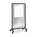 Quartet 6630T Motion Room Divider, w/Flipchart Pad Holder, 3'x6', Translucent, QRT6630T, QRT 6630T