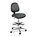 Safco 6748BL Stool Chair, Seat/Back Adjustment, 26'' x 26'' x 42-1/2'' x 52-1/2'', BK, SAF6748BL, SAF 6748BL