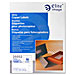 Elite 26053 Copier Full Sheet Labels, 8-1/2'' x 11'', 100/PK, White, ELI26053, ELI 26053
