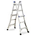 Werner MT-13 Telescoping Ladder, w/ J Locks, 13', 8-1/2'' x 24-5/8'' x 156'', AM, WERMT13, WER MT-13