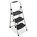 Werner 223-6 3-Step stool, Slip-resistant, 25-9/16'' x 18-1/2'' x 42-7/8'', SR/BK, WER2236, WER 223-6