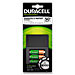 Duracell CEF15NC Battery Charger, For AA/AAA Batteries, 15 min Charge, Black, DURCEF15NC, DUR CEF15NC