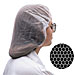 Bunzl 75009206 Hairnet, Nylon, Medium Weave, 100/PK, White, BNZ75009206, BNZ 75009206
