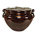 Nudell Plastics T4061 Tree Container, For Artificial Lifelike Trees, 16'', Mahogany, NUDT4061, NUD T4061
