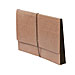 Monarch S84308 Expanding Wallets, 14 pt., 4'' Exp., Letter, 12'' x 10'', Redrope, SJPS84308, SJP S84308