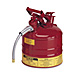 R3 Safety 2 Gallon Metal Waste Can w/Hose