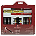 Sheaffer Pen 73404 Calligraphy Maxi Kit, w/3 Pens, 3 Nibs, 14 Assorted Color Ink, SHF73404, SHF 73404