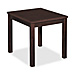 Basyx BW3140N End Tables, 24'' x 20'' x 20'', Mahogany, BSXBW3140N, BSX BW3140N