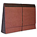 Kleer Fax 53676 Expanding Wallets, 5-1/4'' Expansion, 15'' x 10'', Red Rope, KLF53676, KLF 53676