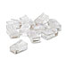 BELKIN R6G088R10 Clear Plugs, with Gold-Plated Contacts, 10/PK, BLKR6G088R10, BLK R6G088R10
