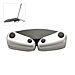 Kantek Compact Notebook Stand w/ 4 Port USB Hub
